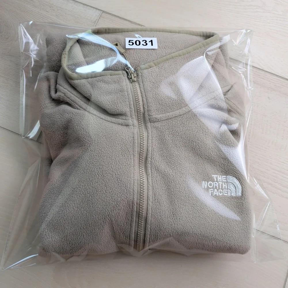The North Face TKA 100 Glacier Quarter Zip Mens XL Fleece Pullover Tan